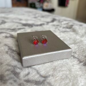 Volcanic Quartz Earrings